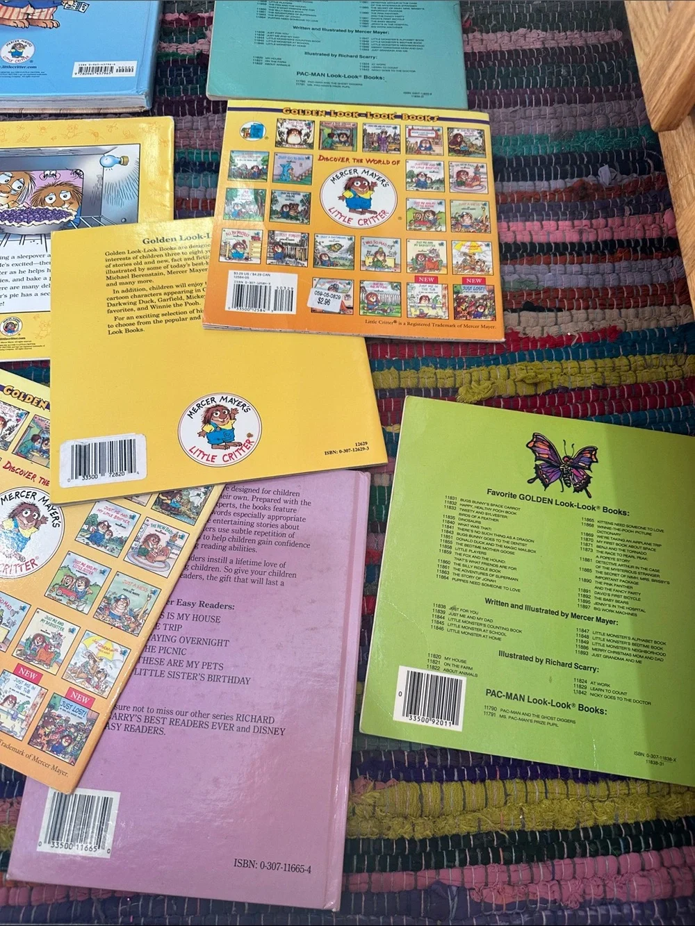 Mercer Mayer Little Critter 9 Book Lot Vintage Golden Books Growing Every Day